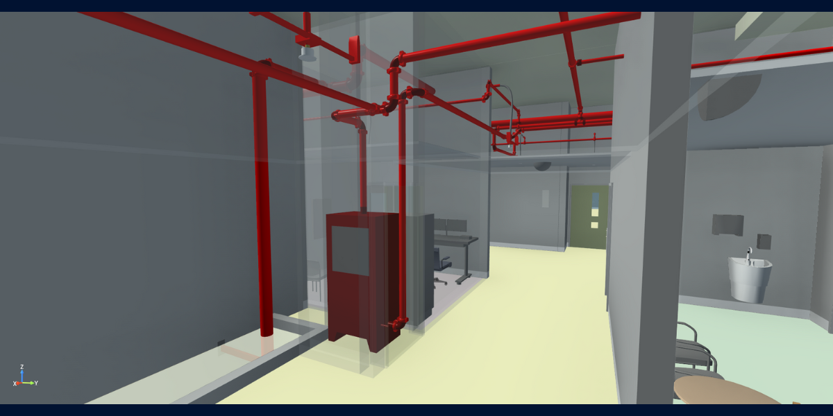 Fire hose cabinet