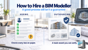 hire a BIM modeller versus verify an outsourced BIM teams track record