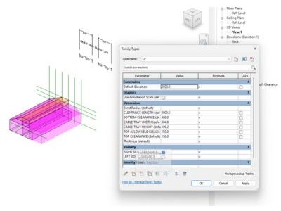 MEP Revit family creation